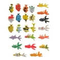 thumbnail image 1 of Juguetes de fiesta de animales marinos de plástico 24 piezas de pez ángel tropical Macarena, 1 of 6