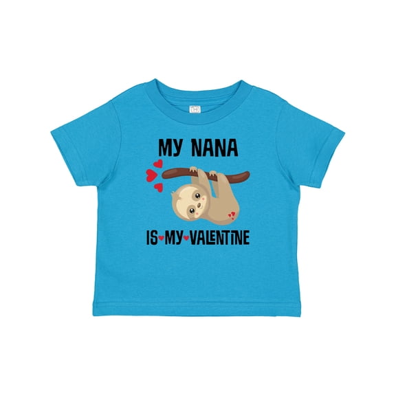 Inktastic My Nana is My Valentine Boys or Girls Baby T-Shirt