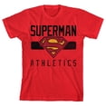 thumbnail image 6 of Superman Athletics Youth Red Graphic Tee-Medium, 6 of 7