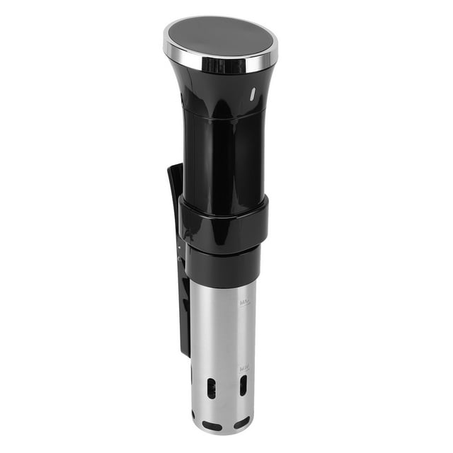 Vacuum Precision Immersion Circulator, Stainless Steel Portable 1100W Sous Vide Cooker, Precision Cooker with Accurate Temperature, Ultra Quiet, IPX7 Waterproof for Kitchen Use
