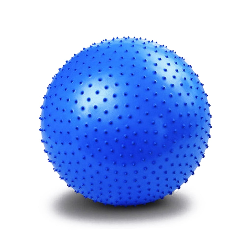 ETHZZLE Balance Balls Yoga Ball Blue 1Set for Muscle Release and Rehabilitation Treatment