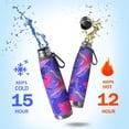 thumbnail image 2 of Modern 29oz Stainless Steel Insulated Thermos with Tea Filter, 360° Printed Travel Bottle, Leakproof BPA-Free Flask with Anti-Slip Base, 304 Inner & 201 Outer, Vacuum Cup, 2 of 6