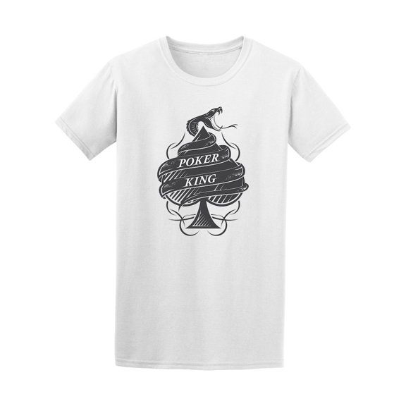Poker King Spades Graphic Tee - Image by Shutterstock