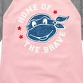 thumbnail image 3 of Teenage Mutant Ninja Turtles - Born Raised Usa - Toddler & Youth Girls Raglan Tee, 3 of 5
