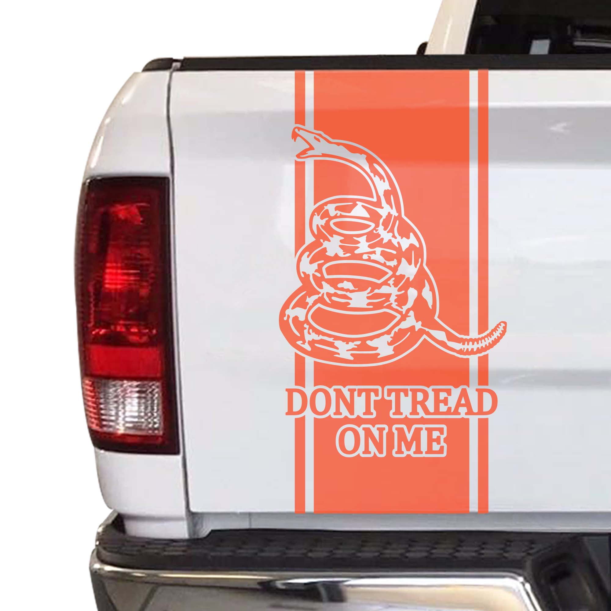 Dont Tread On Me Gadsden Flag Truck Tailgate Vinyl Decal Sticker