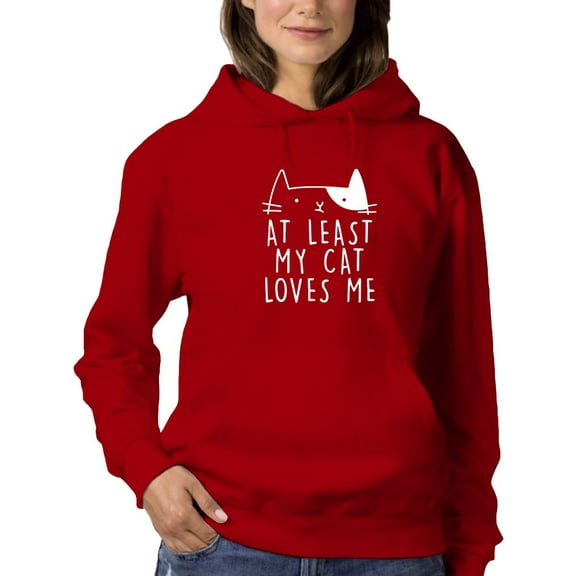 At Least I Have My Pet Hoodie Women -GoatDeals Designs, Female Small