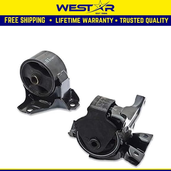 Fits 2006-2010 Hyundai Azera 3.3L 3.8L Front Motor & Trans Mount Set 2pcs : A7162 A7171