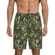 thumbnail image 1 of Fotbe Green Skulls Pantalones Cortos de Pijama para Hombre, Ropa de Dormir, Pantalones de Pijama Cortos para Hombre-Large, 1 of 6