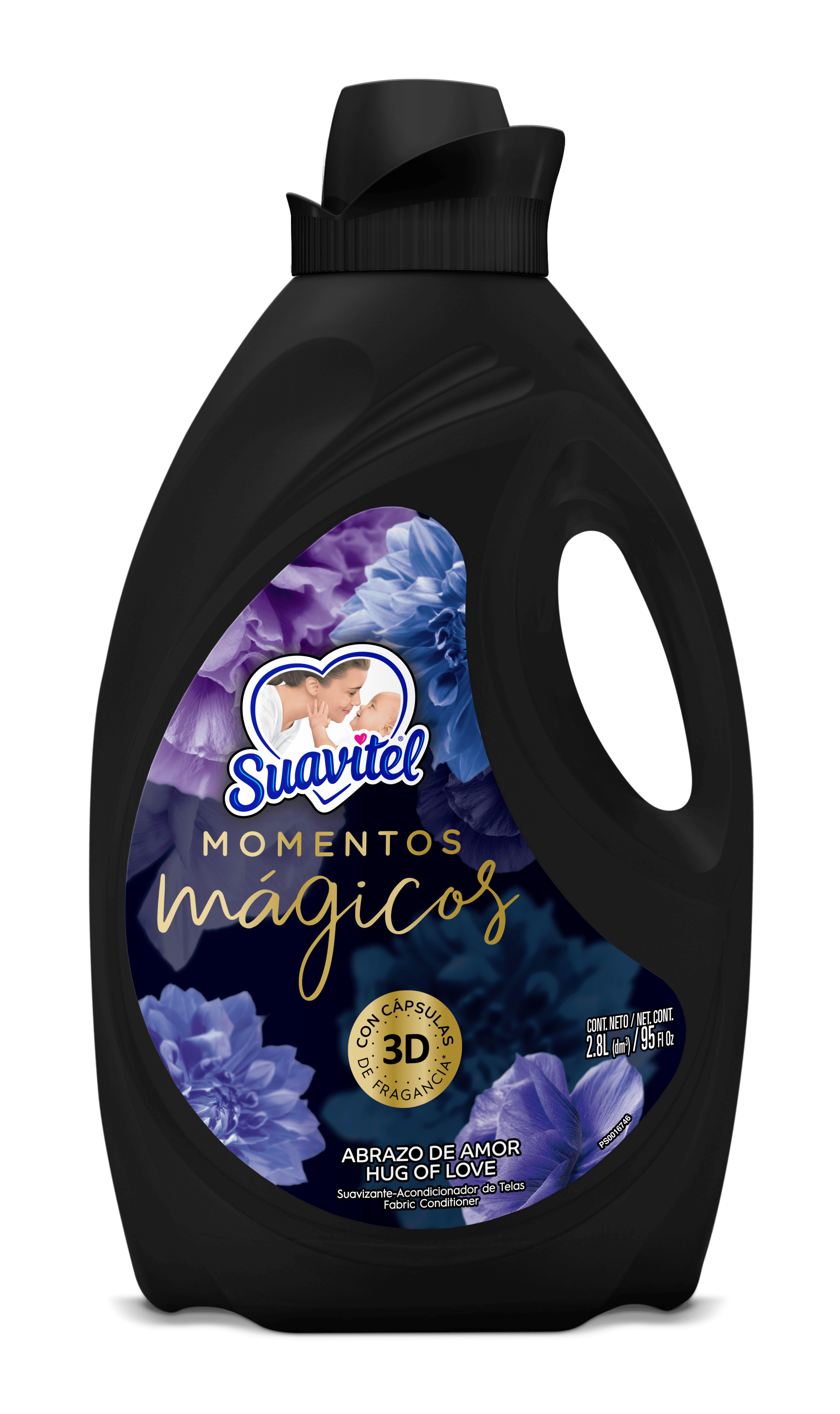 Suavitel Magic Moments Liquid Fabric Softener, Hugs of Love, 94.7 fl oz