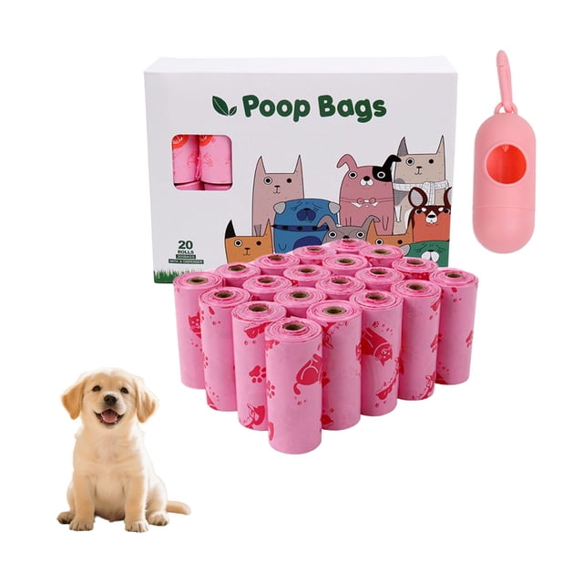 Biodegradable Pet Waste Bags Advanced Scented Odor Control Compostable EPI Material for Indoor Outdoor Dog Cat Use