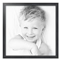 thumbnail image 2 of ArtToFrames 23" x 23" Galleria Noir Picture Frame, 23x23 inch Black MDF Poster Frame (WOM-4083), 4 Pack, 2 of 8