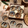 thumbnail image 3 of 48 Pieces Jesus Ornaments for Christmas Tree, Assorted Gnome Wooden Hanging Ornaments Christmas Tree Hanging Decorations Holiday Party Supplies, 3 of 5