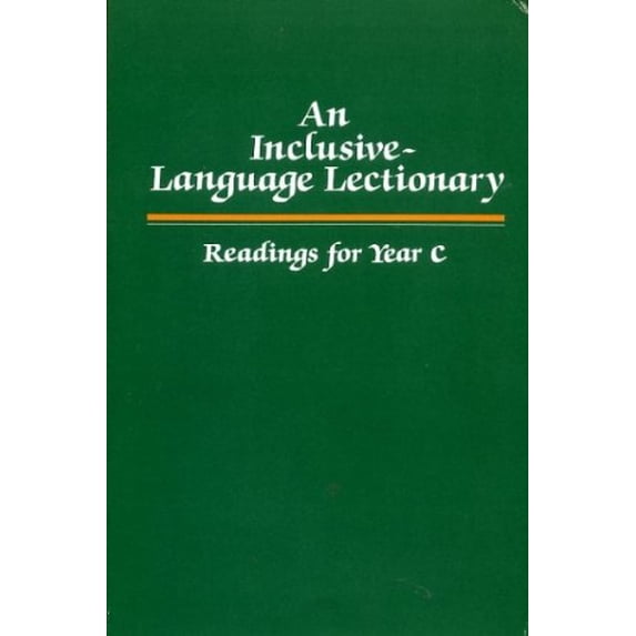 Pre-Owned An Inclusive-language lectionary (Paperback) 0829807306 9780829807301