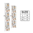 thumbnail image 6 of Yayeee Table Runner 90 inches Long Home Kitchen Dinning Party Decoration, Orange Snow Houses, 6 of 7