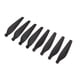thumbnail image 3 of Hélices para MIN, 8 piezas de hélices para drones, cuchillas para drones de fibra de carbono, accesorio para drones, confiable y duradero, 3 of 8