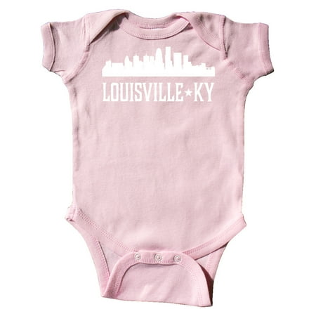 

Inktastic Louisville Kentucky Skyline KY Cities Gift Baby Boy or Baby Girl Bodysuit
