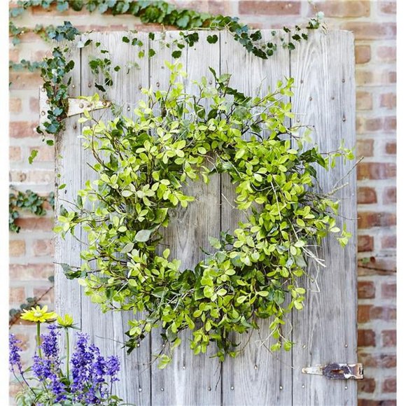 Melrose International 66142 Oversized Mixed Foliage Wreath