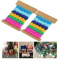 thumbnail image 4 of Diy   Color Ribbon 2Pcs Color Zigzag Ribbon DIY Hand Made Material Cloth Hair Accessories Sewing Decoration 8mm, 4 of 8