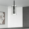 thumbnail image 3 of Dainolite - Percy - 1 Light Pendant-Matte Black Finish    -Traditional, 3 of 3