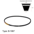 thumbnail image 2 of Unique Bargains B-1067 V-Belts Drive Belt 1067mm Inner Girth Rubber for Power Transmission, 2 of 6