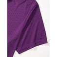 thumbnail image 3 of PGA TOUR Polo à Manches Courtes pour Hommes, Violet, Moyen, 3 of 5
