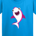 thumbnail image 4 of Inktastic Cute Shark, Little Shark, Pink Shark, Sea Animal Youth T-Shirt, 4 of 5
