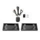 thumbnail image 1 of 2 piezas telemando eléctrico negro Metal licencia marco accesorio licencia soporte a prueba de , a prueba de sonajero a prueba de, 1 of 8