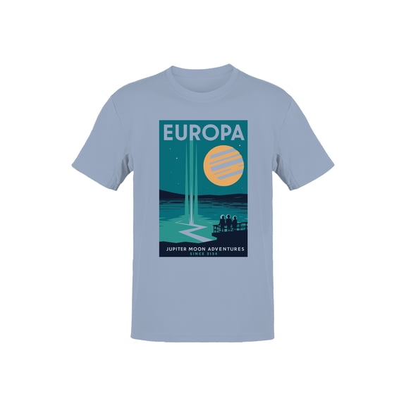 Europa Jupiter Moon Adventures Art Men's T-shirt