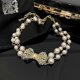 thumbnail image 1 of Pearl And Diamond Necklace Elegant Temperament Necklace Women, 1 of 5