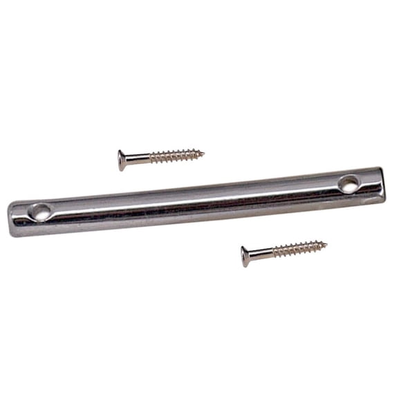 Barra de Retención de Cuerda de Cabezal de Guitarra Eléctrica 52 Mm Plateado Tornillos