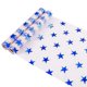 thumbnail image 2 of Decoraciones para el Día de los Caídos, decoraciones para el 4 de julio, camino de mesa de gasa con estrellas azules, malla transparente, decoración de mesa larga con estrella brillante para fiestas,, 2 of 6