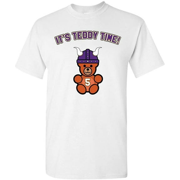 It's Teddy Time Minnesota Football DT Adult T-Shirt Tee