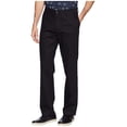 thumbnail image 2 of Dockers Mens Black Straight Fit Signature Khaki Lux Cotton Stretch Pant 32X34, 2 of 3