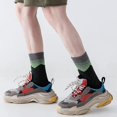 thumbnail image 2 of 4 pares de calcetines térmicos para hombre con estilo para Lmell Winter Extreme Cold Weather Thick Crew, 2 of 5