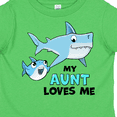 thumbnail image 4 of Inktastic My Aunt Loves Me with Cute Sharks Boys or Girls Toddler T-Shirt, 4 of 5