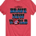 thumbnail image 3 of Marvel Captain America: Brave New World - Logo - Toddler And Youth Short Sleeve Graphic T-Shirt, 3 of 5