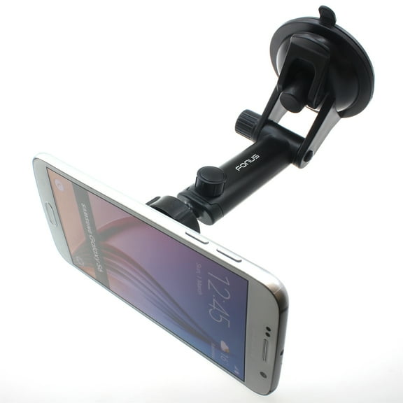 Magnetic Car Mount for Samsung Galaxy S24 Ultra/Plus - Holder Dash Windshield Telescopic Strong Grip