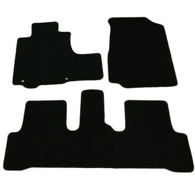 Fit 07 11 Honda Crv Custom Premium Nylon Black Floor Mats Carpet