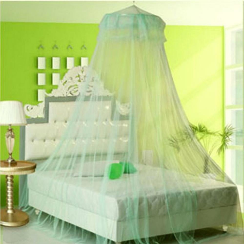 Details about   Mosquito Net Bed Queen Size Home Bedding Lace Canopy Elegant Netting Princess 