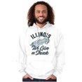 thumbnail image 5 of Illinois Give A Shuck Funny IL Corn Hoodie Sweatshirt Women Men Brisco Brands S, 5 of 6