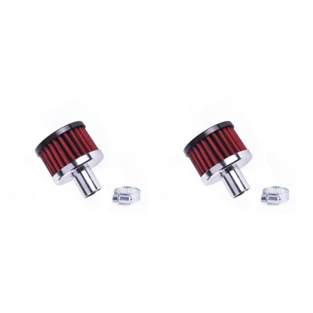 Speravity Filtro de aire Universal para coche, entrada de aire frío portátil, flujos altos, Mini filtros de ventilación, filtros de 2piezas