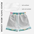 thumbnail image 3 of FORMRS Boys Swim Trunks Quick Dry Mesh Liner Boardshorts Sizes XS-XL, Cartoon Easter Bunny, 3 of 7