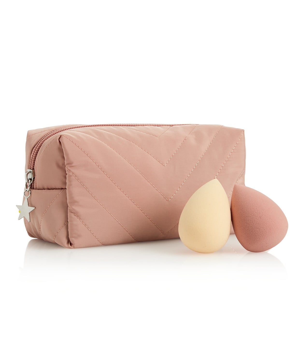 Set of Cosmetics bag and Two Beauty Sponges