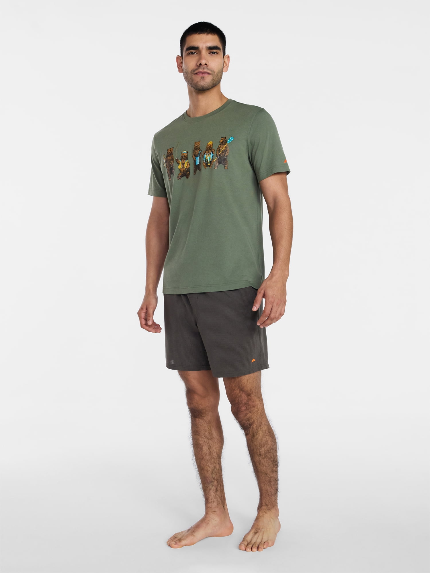 Ozark Trail Men's Swim Trunks, Size S-3XL