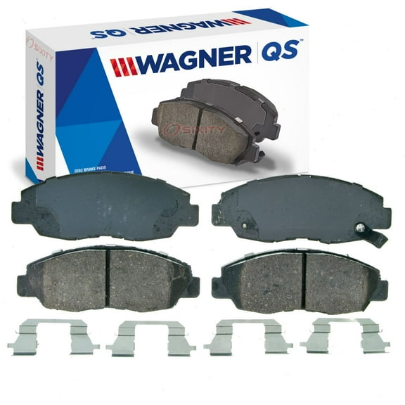 Wagner Front QS Disc Brake Pad Set compatible with Honda Civic 1.6L 1.7L 1.8L 2.0L L4 1996-2011