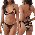 thumbnail image 3 of Disketp Patriotic USA Butterfly Art para Bañador de Dos Piezas para Mujer, Bikini Sexy Halter String, Conjunto de Bikini en Triángulo, 3 of 6