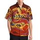 thumbnail image 5 of Camisa hawaiana con estampado de dragón en 3D para hombre, camisa elegante de manga corta de gran tamaño de verano, camisetas casuales transpirables, camisas, 5 of 5