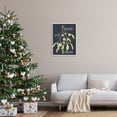 thumbnail image 2 of Merry Joy Cheer Holly Berries Holiday Graphic Art White Framed Art Print Wall Art, 2 of 7