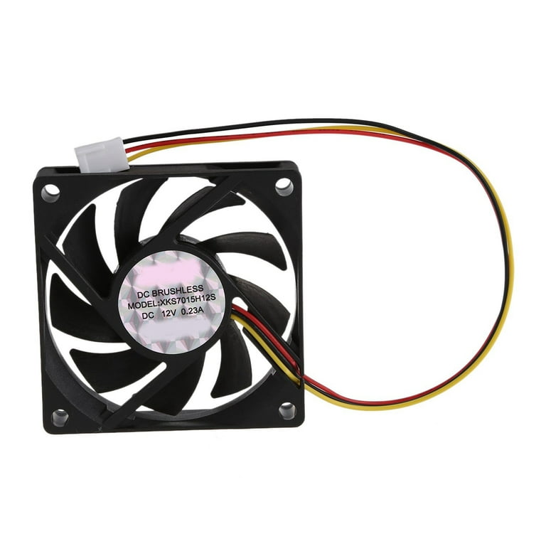 70x70mm 12v 3-pin Pc Computer Case Cpu Dc Brushless Cooler Cooling