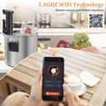 thumbnail image 4 of Machine sous Vide, Recettes d'Application WiFi Incluses, Cuiseur sous Vide 1100W, Circulateur à Immersion Cuiseur de Précision avec Température Précise, Ultra Silencieux, Étanche IPX7, Chauffage Rapide et Contrôle du Temps, 4 of 4